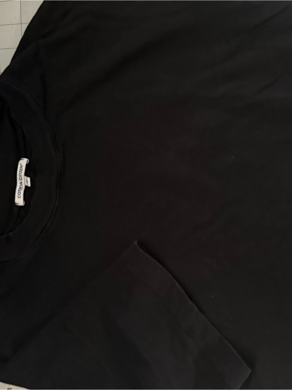 Cotton Citizen Black Crewneck Tee 2